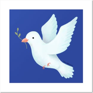 Peace Dove Bird Posters and Art